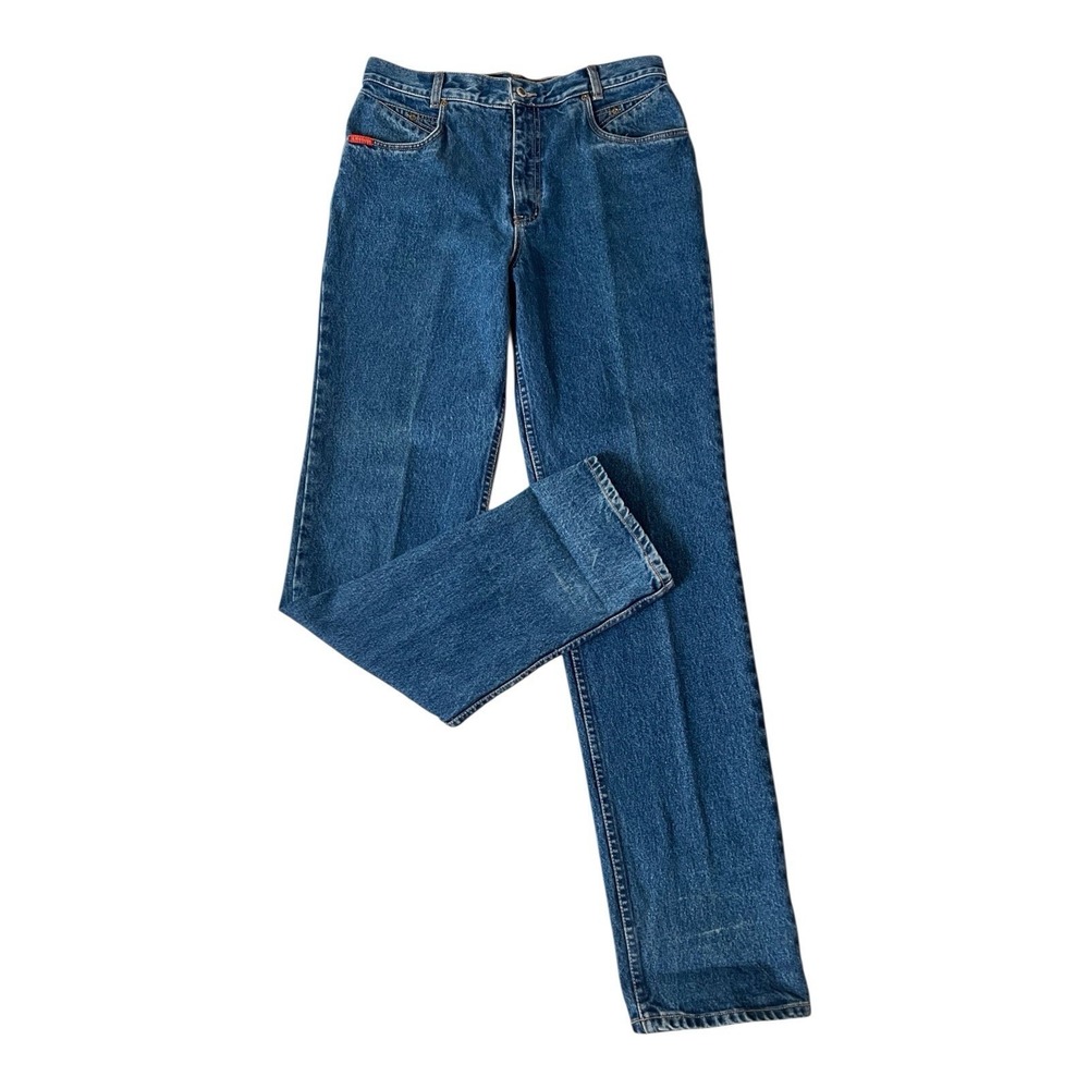 Vintage LAWMAN‎ 15 High Waisted Western Jeans 80's Cowgirl Rodeo Straight Leg